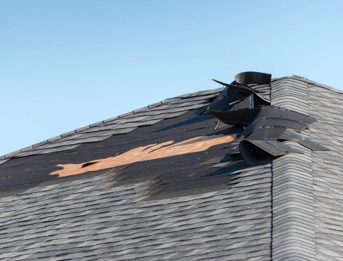 Storm damage restoration by MDD Exteriors Inc.