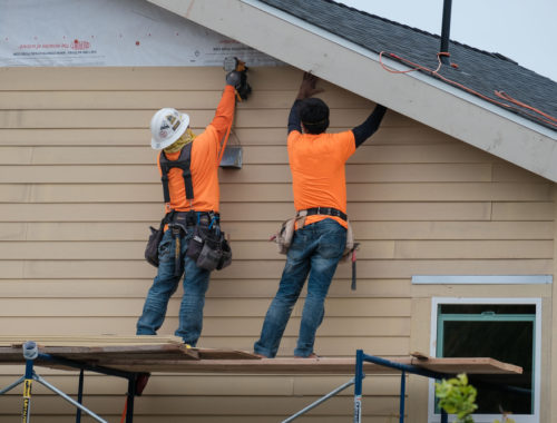 Roof repair by MDD Exteriors Inc.