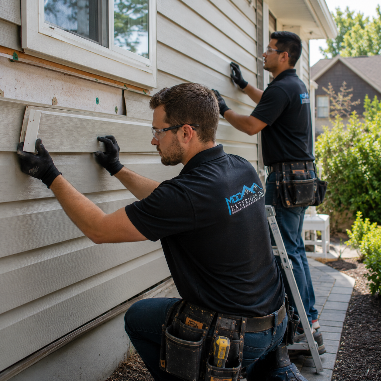Residential siding repair