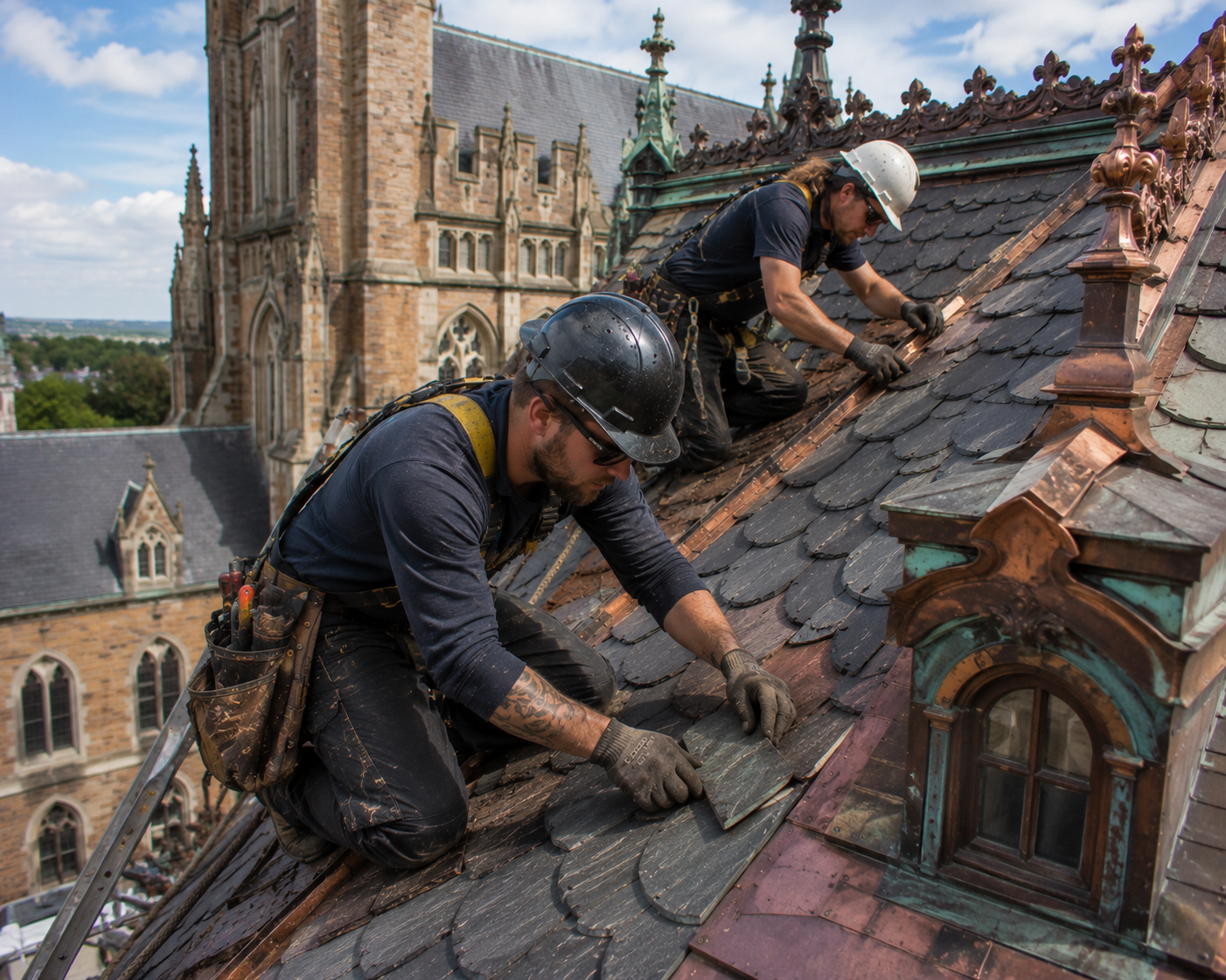 Specialty roof repair