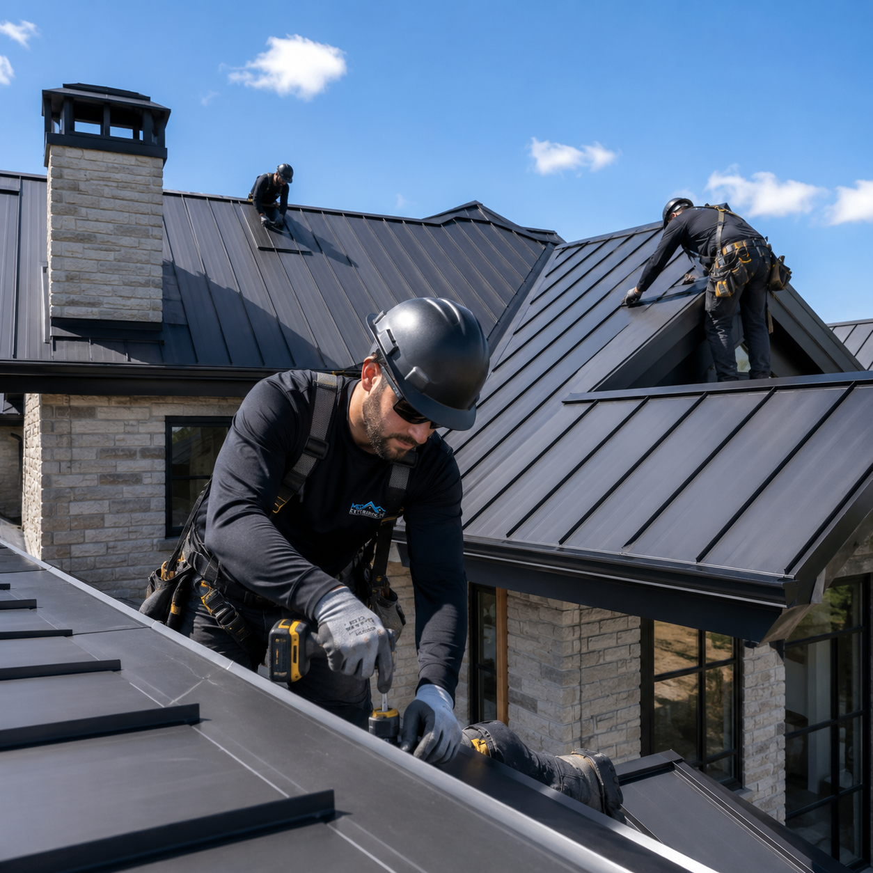 Architectural tile roof system