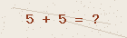 Math captcha — solve to verify