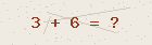 Math captcha — solve to verify