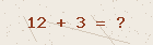 Math captcha — solve to verify
