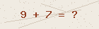 Math captcha — solve to verify