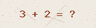 Math captcha — solve to verify