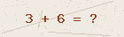 Math captcha — solve to verify