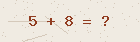 Math captcha — solve to verify