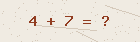 Math captcha — solve to verify