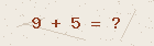 Math captcha — solve to verify