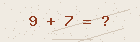 Math captcha — solve to verify