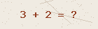 Math captcha — solve to verify