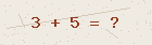 Math captcha — solve to verify