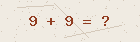 Math captcha — solve to verify
