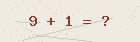 Math captcha — solve to verify