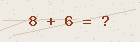 Math captcha — solve to verify