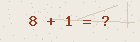 Math captcha — solve to verify