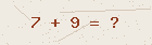 Math captcha — solve to verify