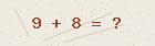 Math captcha — solve to verify