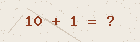 Math captcha — solve to verify