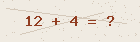 Math captcha — solve to verify