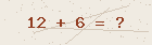 Math captcha — solve to verify