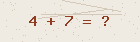 Math captcha — solve to verify