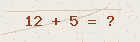 Math captcha — solve to verify