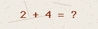 Math captcha — solve to verify