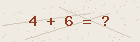 Math captcha — solve to verify