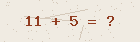 Math captcha — solve to verify