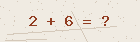 Math captcha — solve to verify