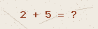 Math captcha — solve to verify