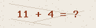 Math captcha — solve to verify