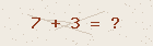 Math captcha — solve to verify