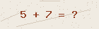 Math captcha — solve to verify