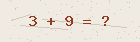 Math captcha — solve to verify