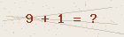 Math captcha — solve to verify