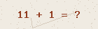 Math captcha — solve to verify