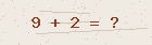 Math captcha — solve to verify