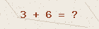 Math captcha — solve to verify