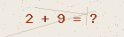 Math captcha — solve to verify