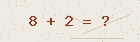 Math captcha — solve to verify
