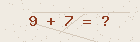Math captcha — solve to verify