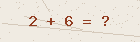 Math captcha — solve to verify