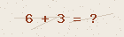 Math captcha — solve to verify