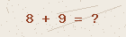 Math captcha — solve to verify