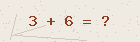 Math captcha — solve to verify