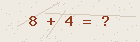 Math captcha — solve to verify