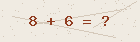 Math captcha — solve to verify